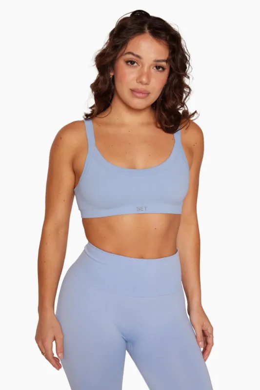 SCULPTFLEX® LOW BACK CAMI BRA - BLUE LAGOON sold by SETactive