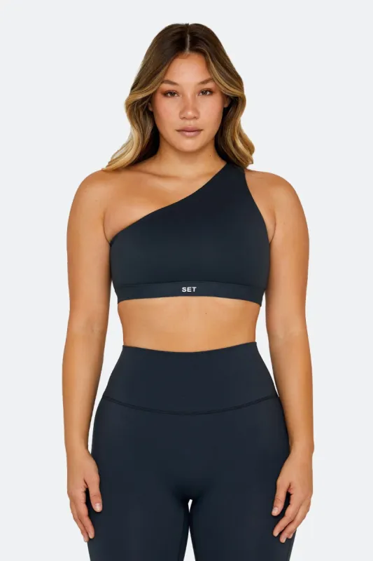 SPORTBODY® ONE SHOULDER BRA - OXFORD sold by SETactive