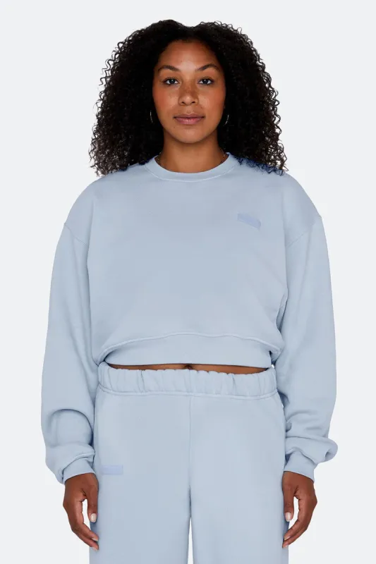 CROPPED CREWNECK - FROST sold by SETactive
