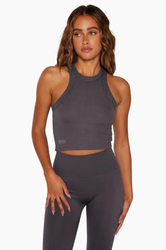 RACER TANK - PEBBLE sold by SETactive