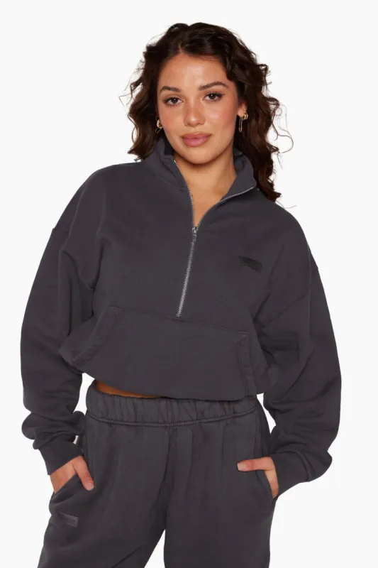 HALF ZIP - PEBBLE sold by SETactive