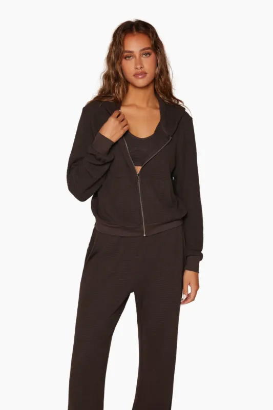 LOUNGE FULL ZIP - ESPRESSO sold by SETactive