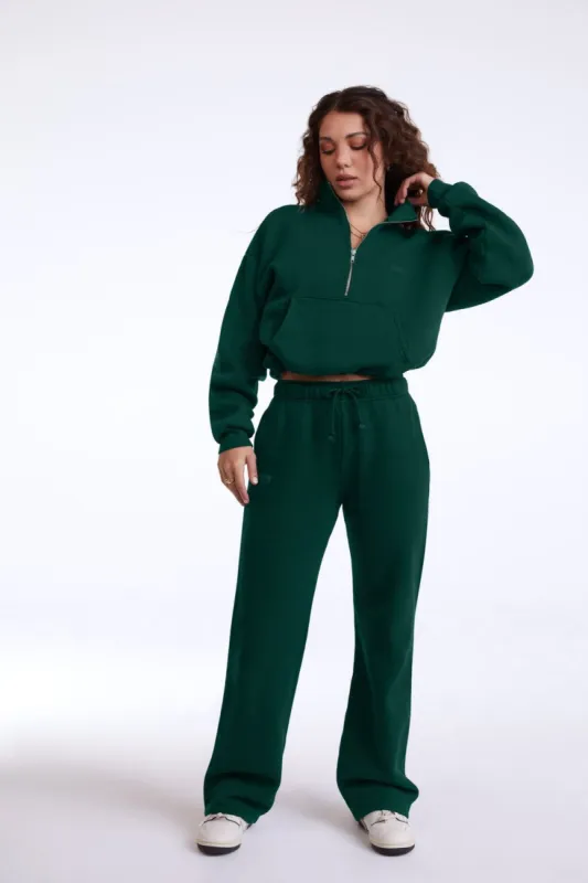 WIDE LEG SWEATPANTS - MOJITO sold by SETactive