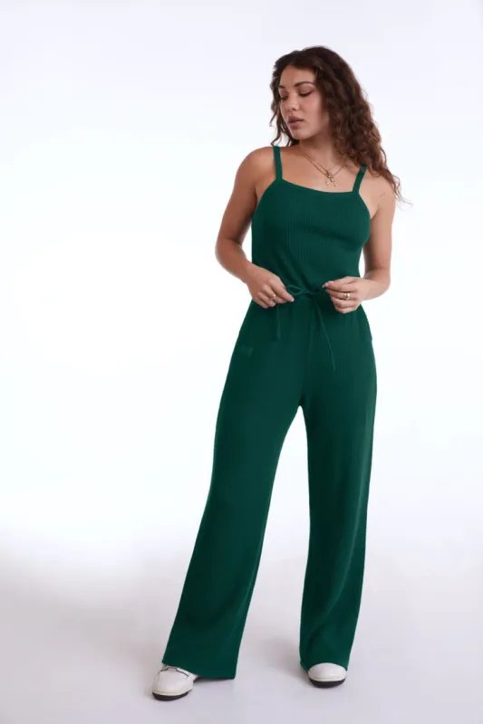 LOUNGE CAMI JUMPSUIT - MOJITO sold by SETactive