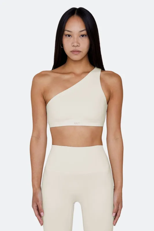 LUXFORM® ONE SHOULDER BRA - BLANC sold by SETactive