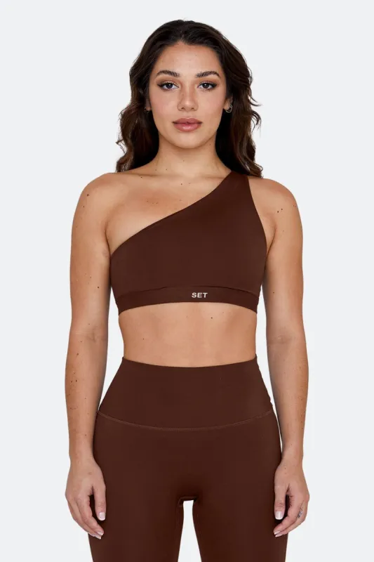 LUXFORM® ONE SHOULDER BRA - COCO sold by SETactive