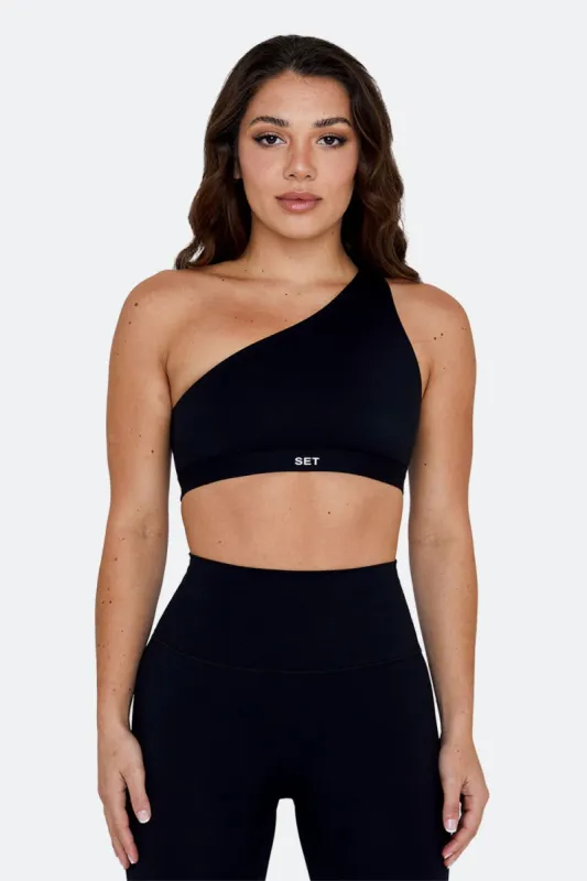 LUXFORM® ONE SHOULDER BRA - ONYX sold by SETactive