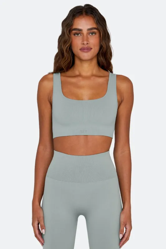 SCULPTFLEX® BOX CUT BRA - RAIN sold by SETactive