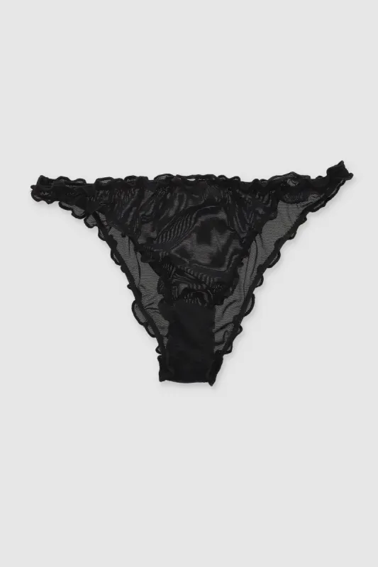 Tanga Mesh Fruncido sold by Shasa