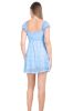Vestido mini mesh flores sold by Shasa