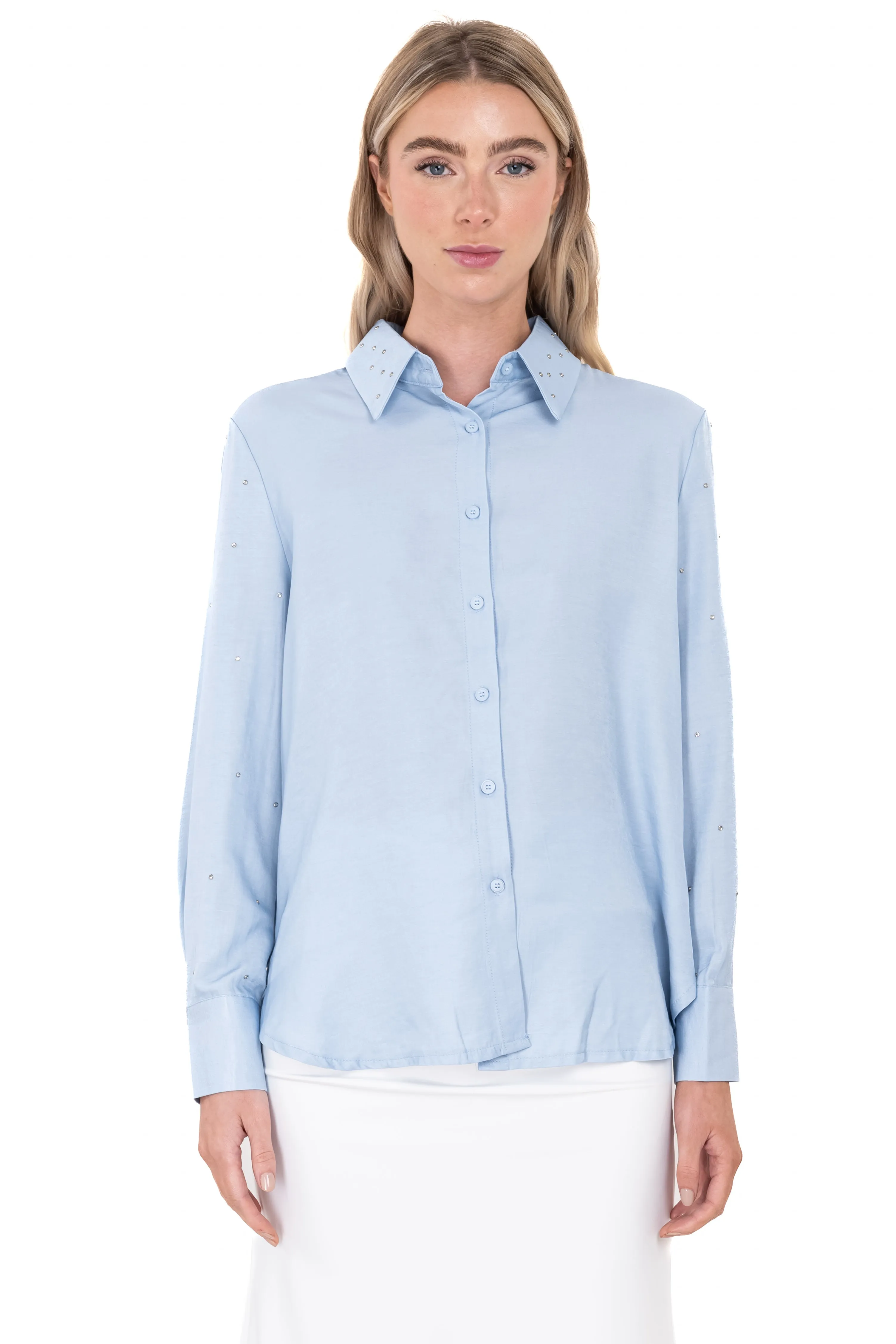 Camisa brillos mangas lisa sold by Shasa product image thumbnail 2