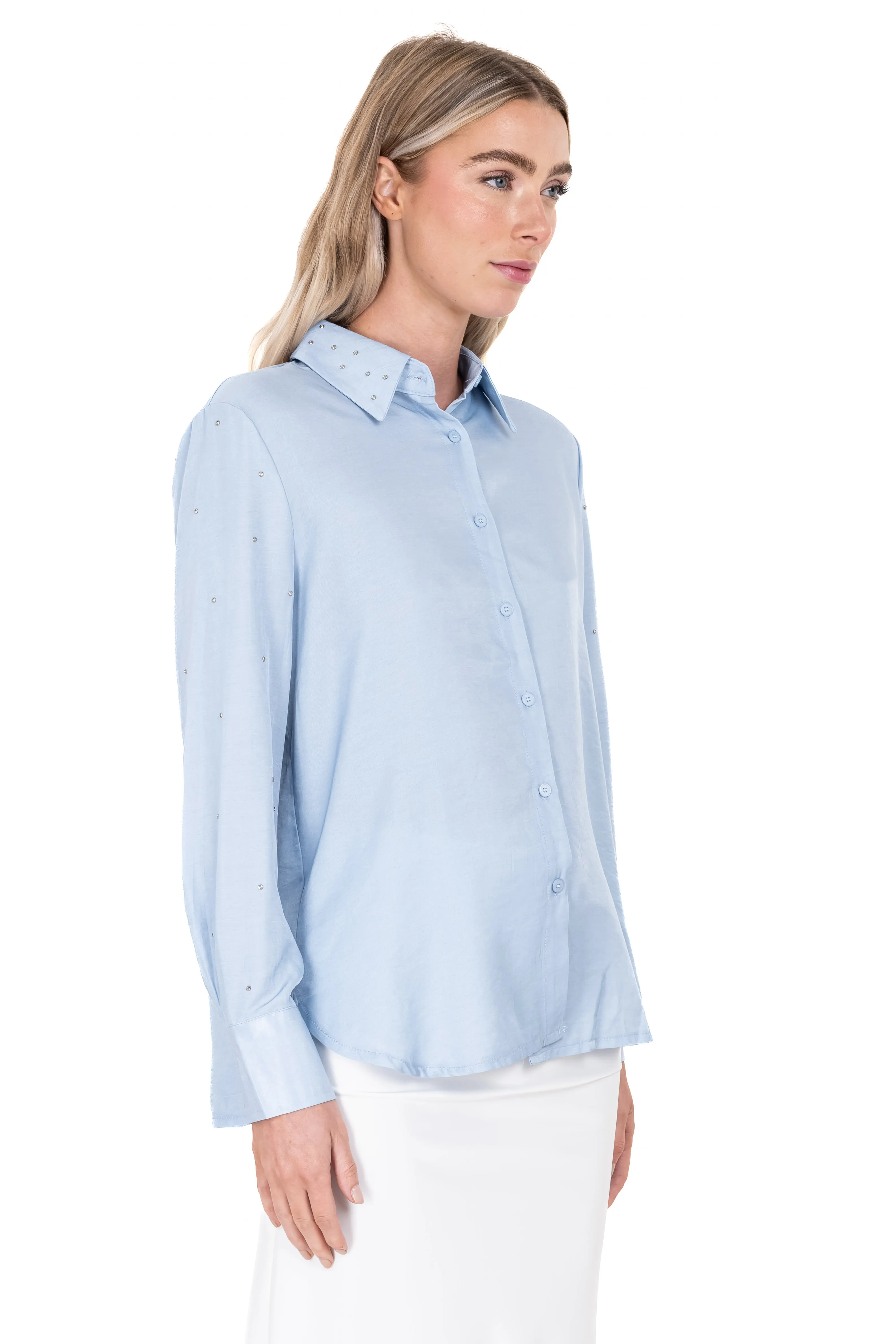 Camisa brillos mangas lisa sold by Shasa product image thumbnail 3