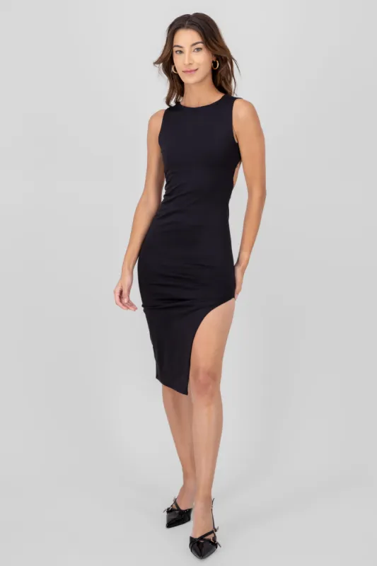 Vestido midi espalda abierta sold by Shasa