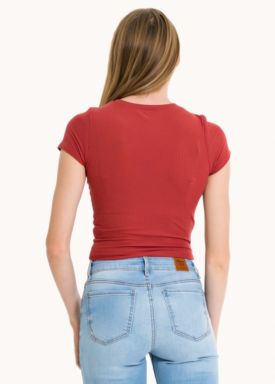 Top manga corta textura sold by Shasa product image thumbnail 3