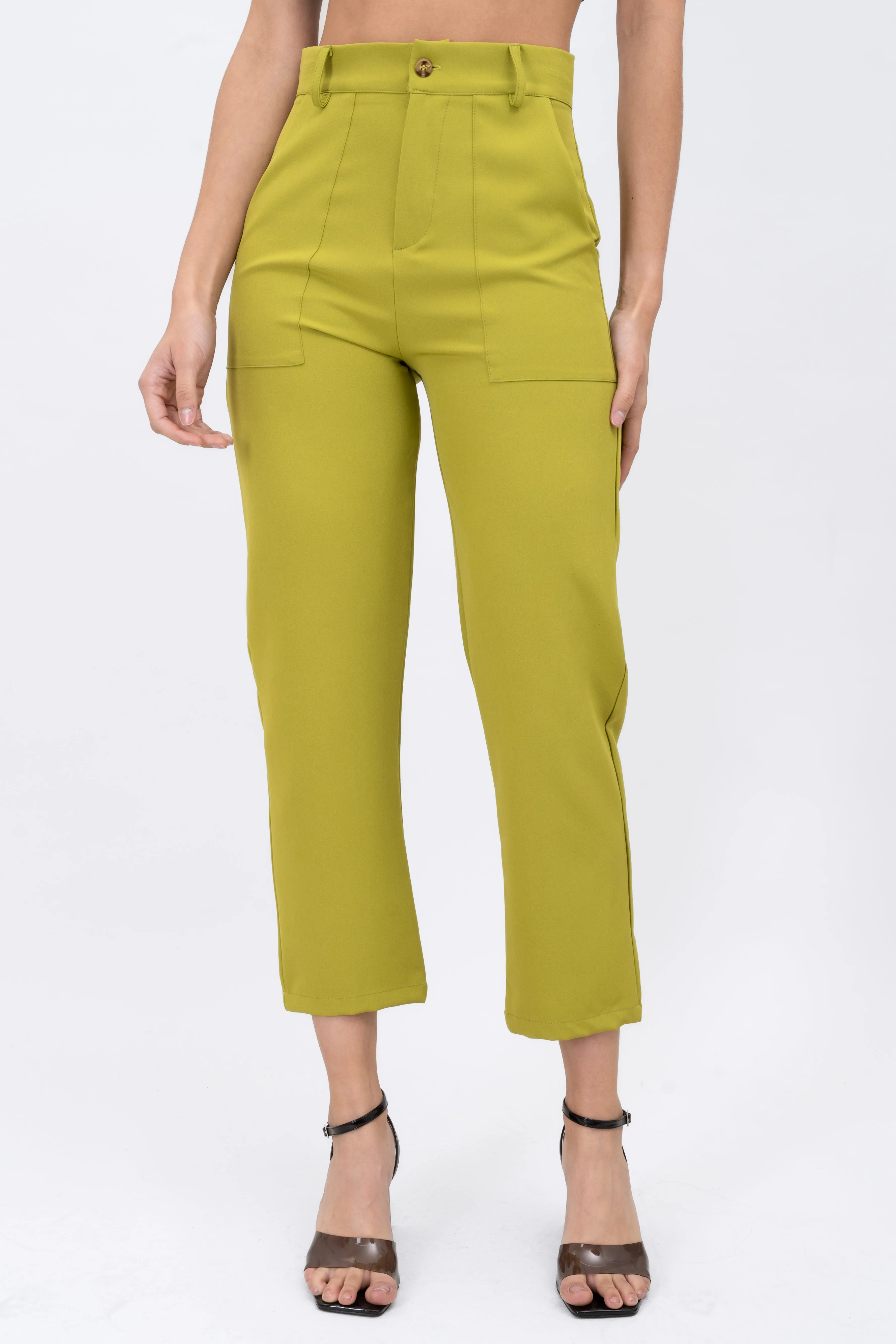 Pantalón Cintura Alta Capri Bolsas sold by Shasa product image thumbnail 2