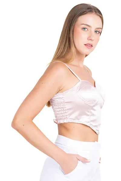 Top satinado copas bajo irregular sold by Shasa product image thumbnail 3