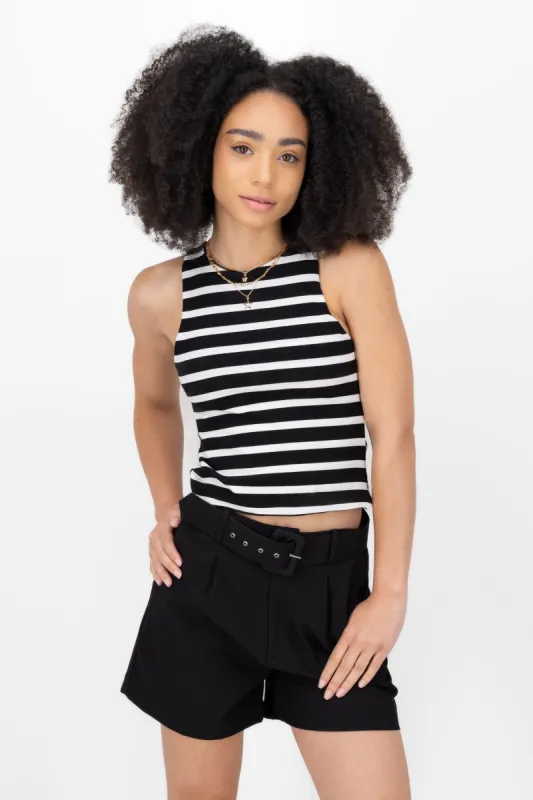 Tank top rib rayas delgadas Hypsters sold by Shasa