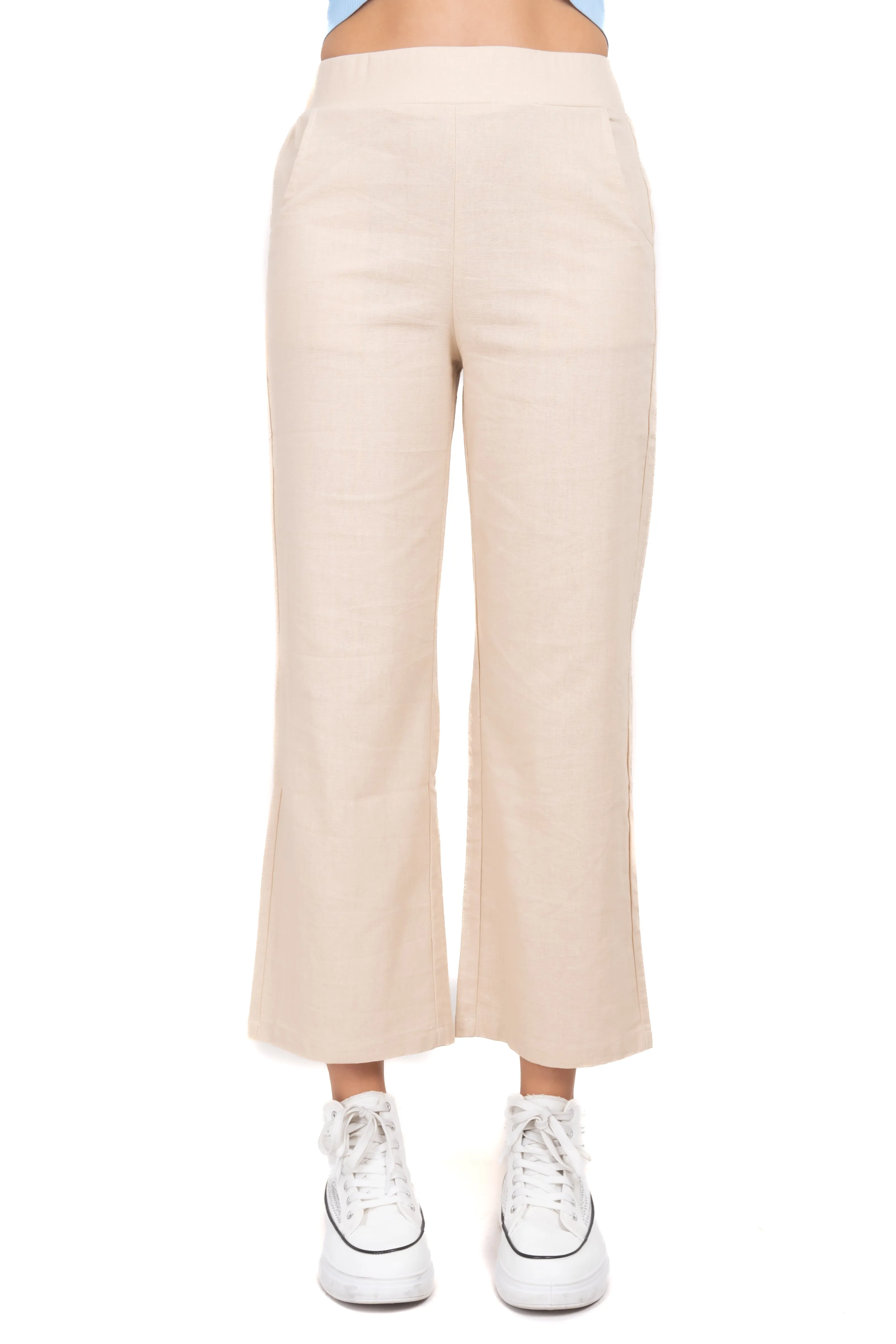 Pantalón cintura alta wide leg sold by Shasa