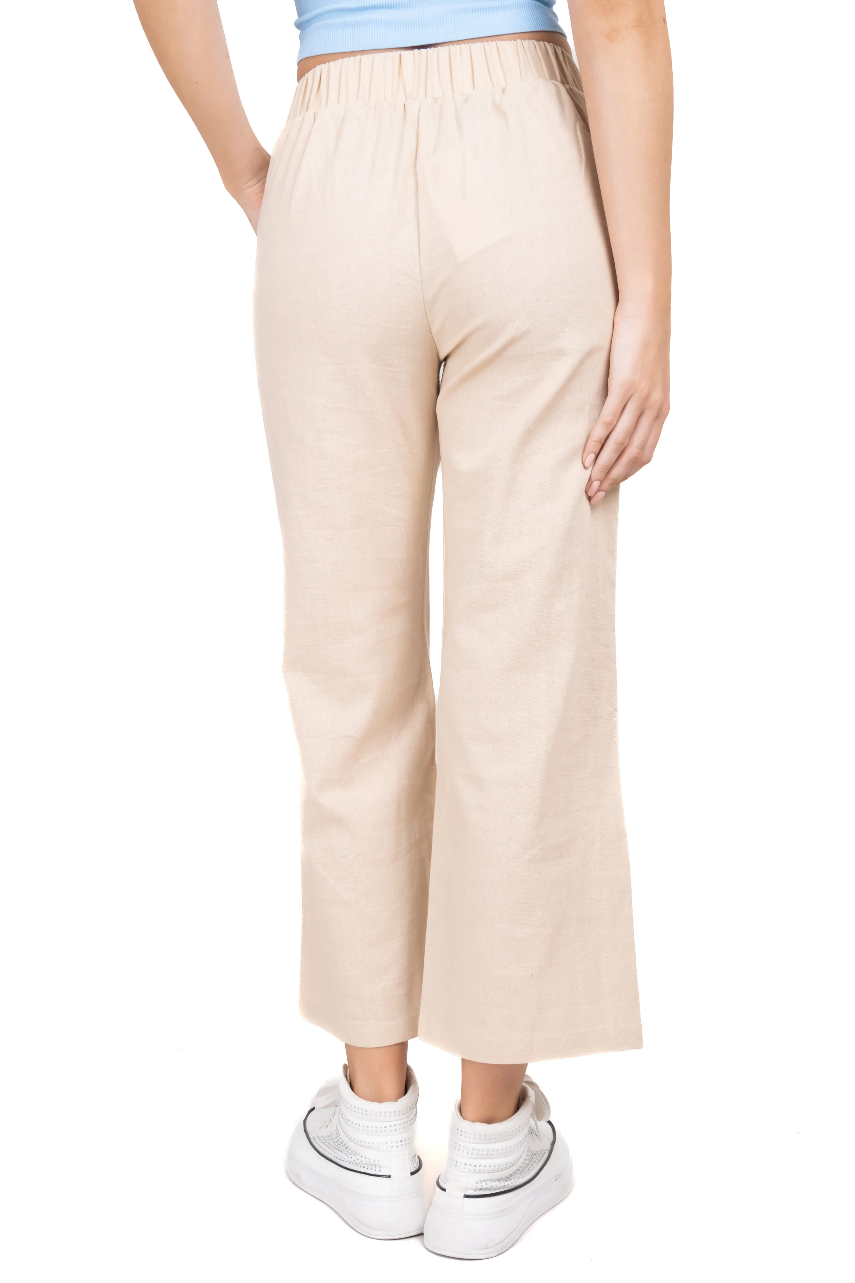 Pantalón cintura alta wide leg sold by Shasa product image thumbnail 4