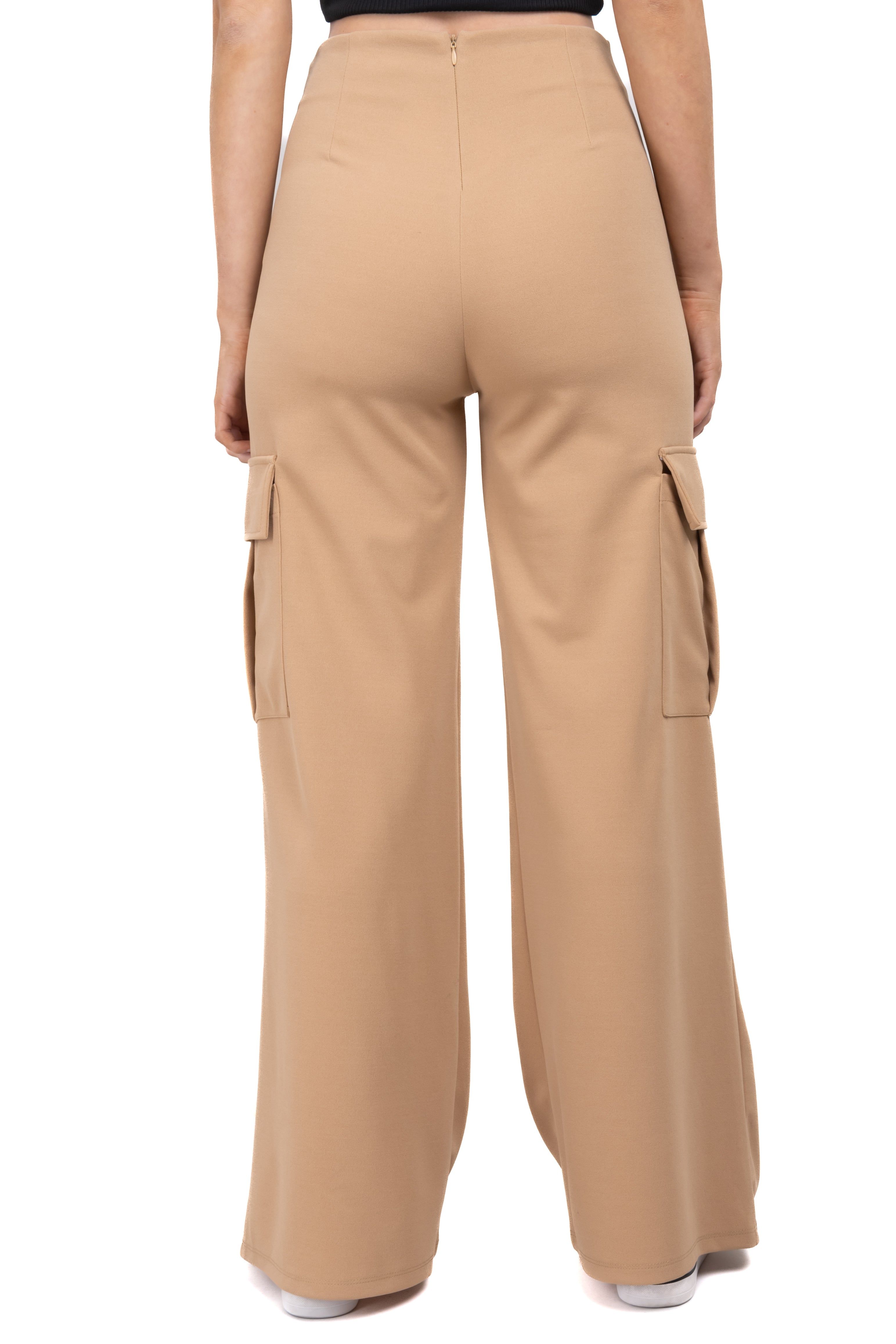Pantalón cargo monocolor zipper sold by Shasa product image thumbnail 4
