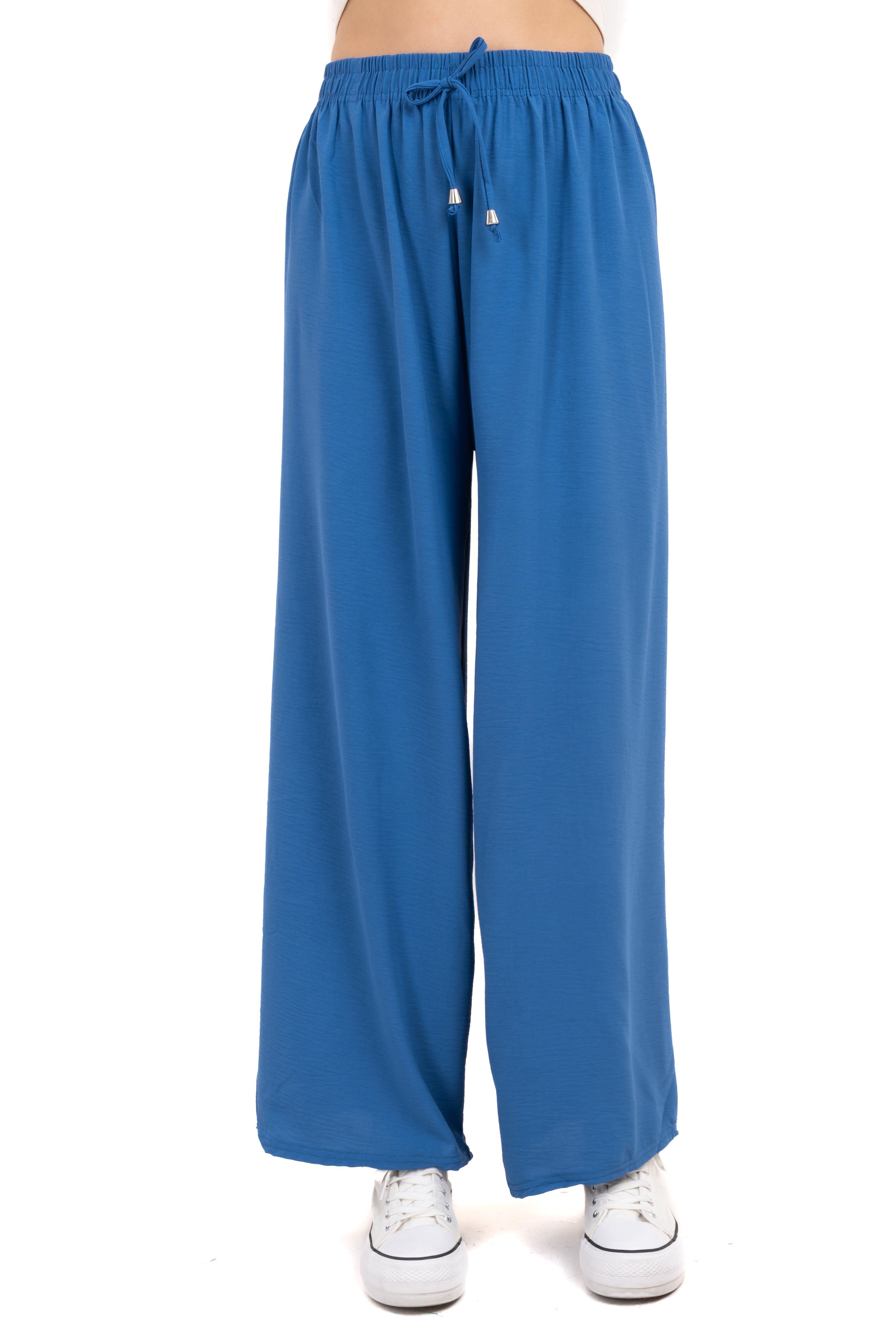 Pantalón wide leg cintura elástica sold by Shasa