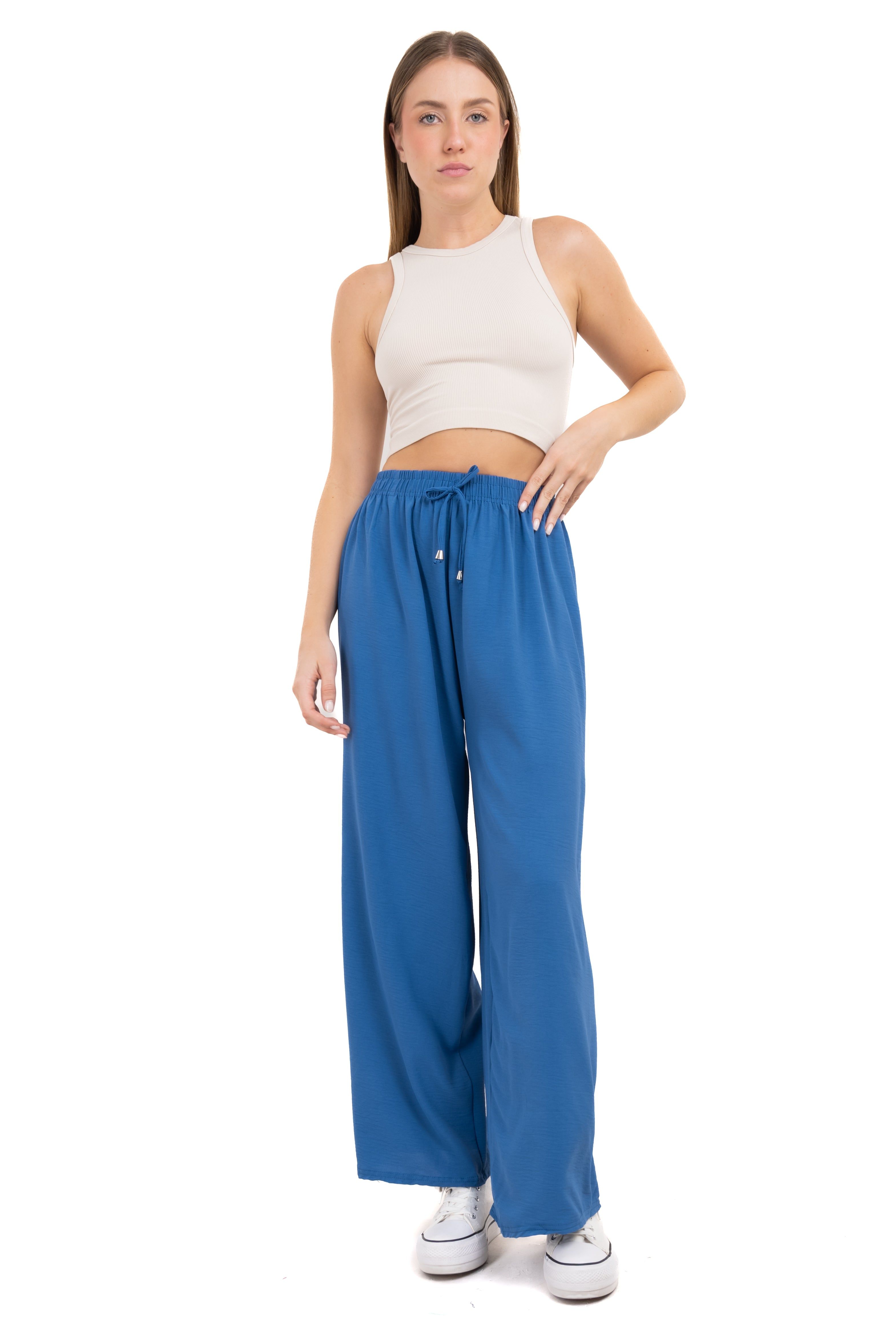 Pantalón wide leg cintura elástica sold by Shasa product image thumbnail 2