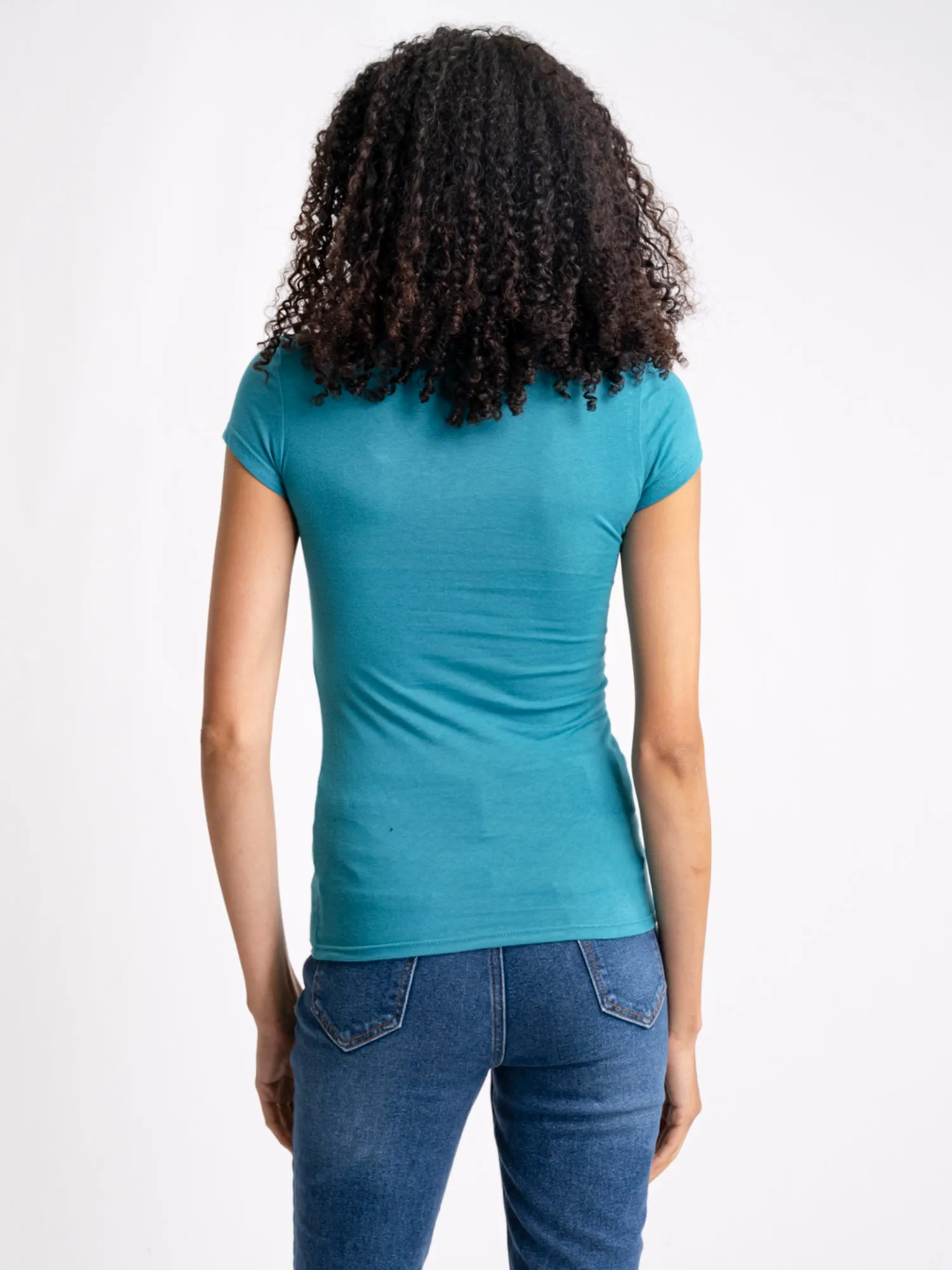 Blusa manga corta cuello v sold by Shasa product image thumbnail 4