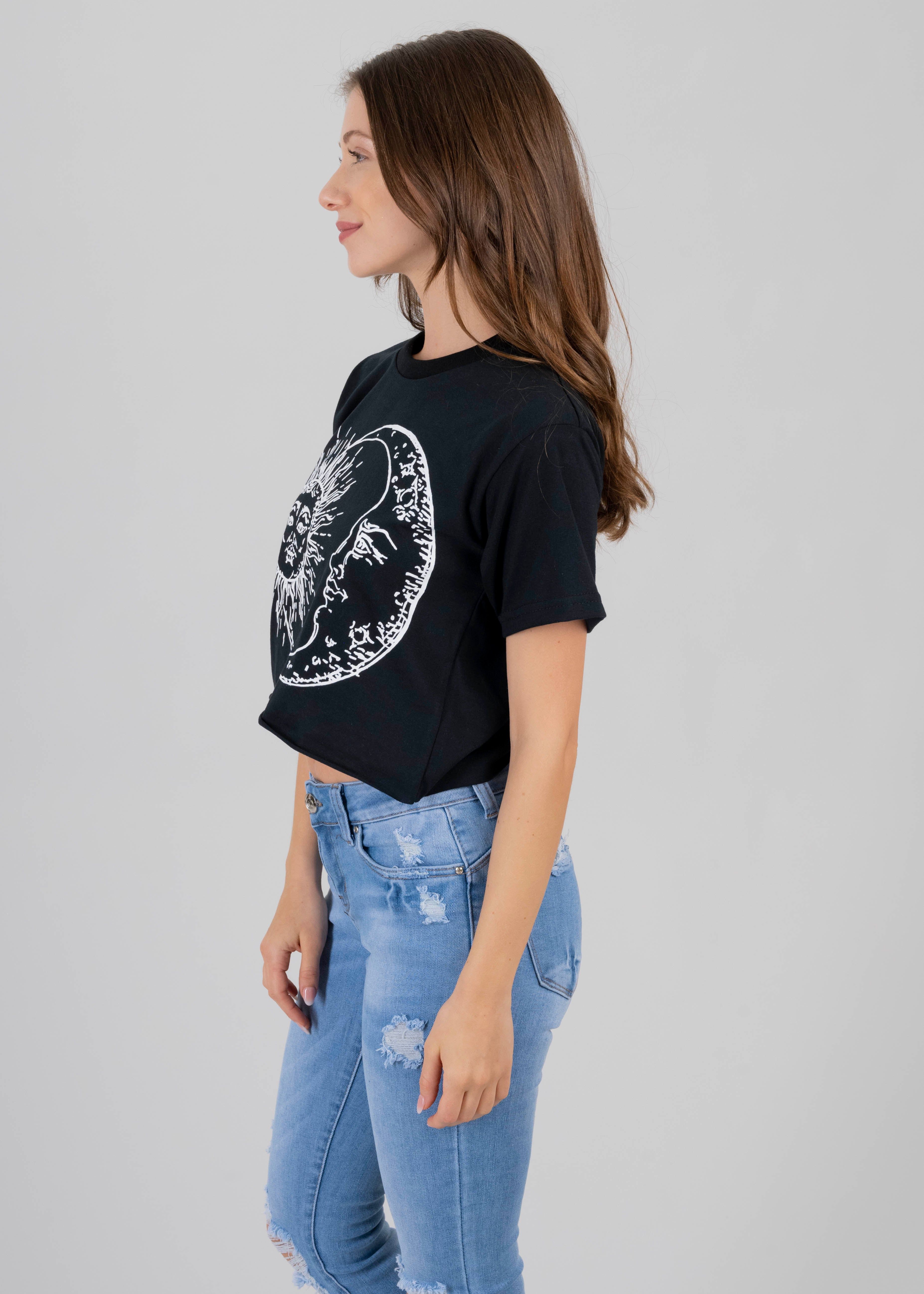 Playera Estampado Sol Luna sold by Shasa product image thumbnail 3
