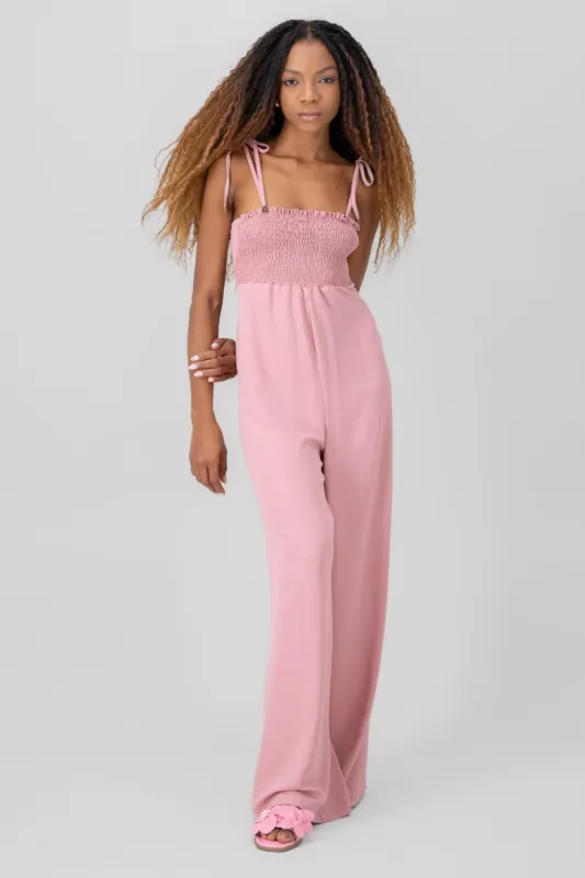 Jumpsuit tirantes detalle smock sold by Shasa