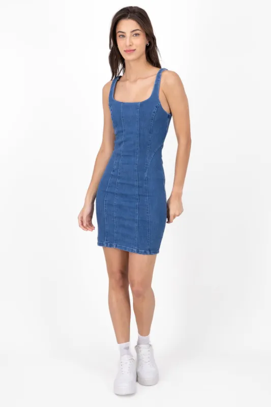Vestido Mini Bodycon Denim sold by Shasa