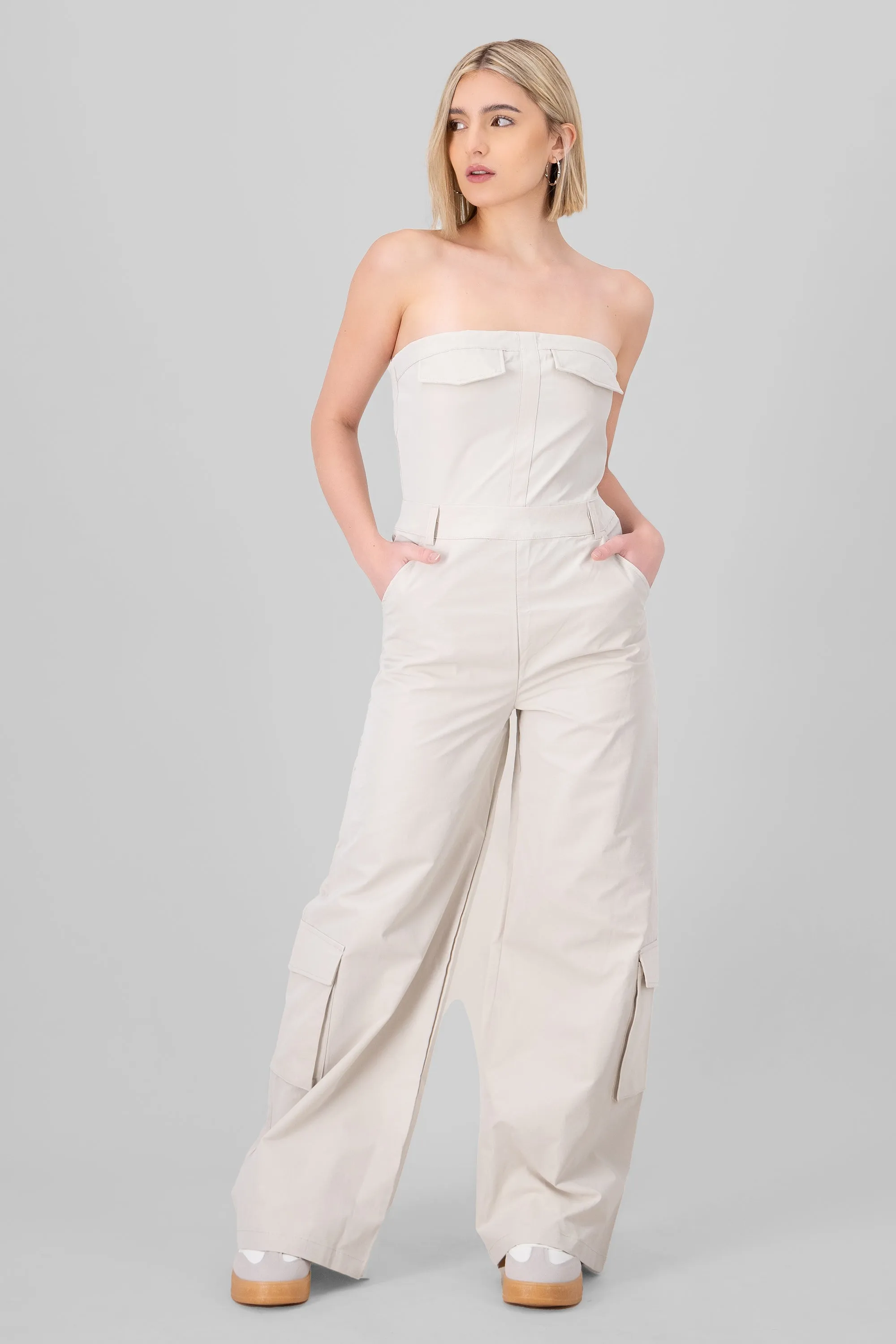 Jumpsuit liso cargo sold by Shasa product image thumbnail 2