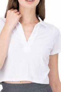 Top Cuello Polo Rib sold by Shasa