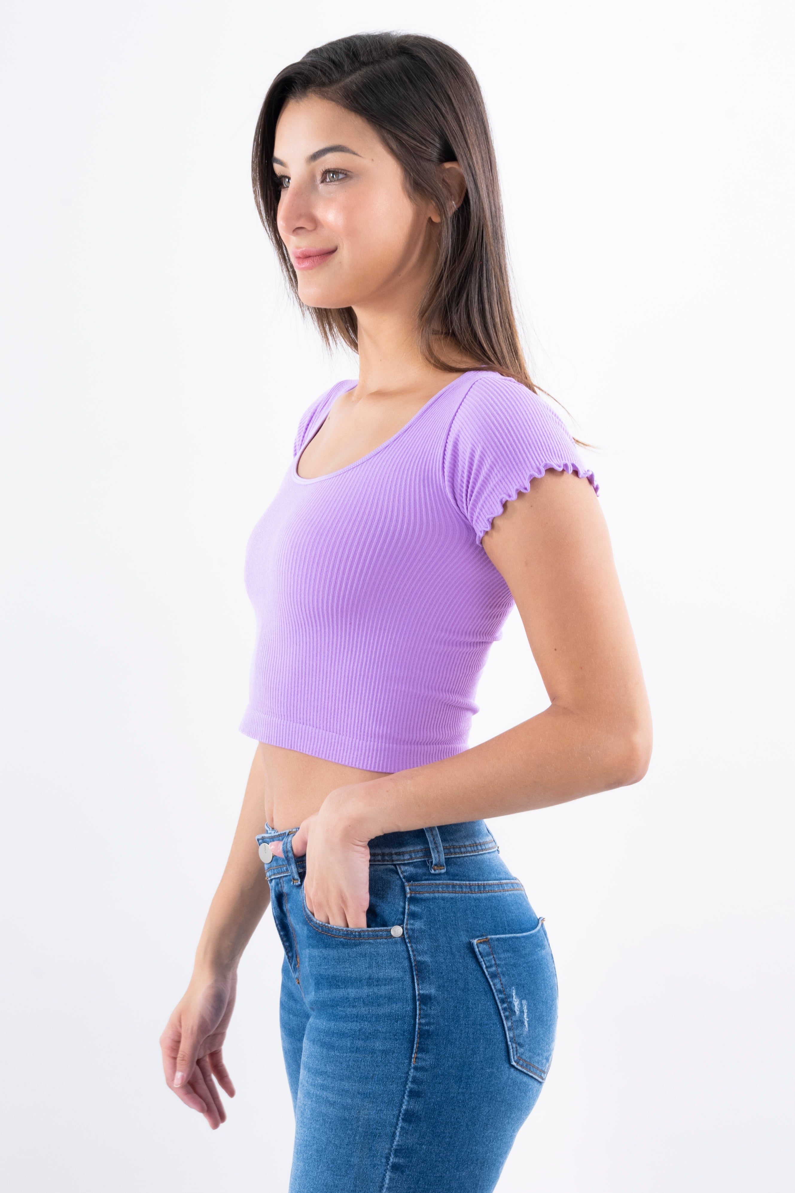 Top seamless manga corta sold by Shasa product image thumbnail 3