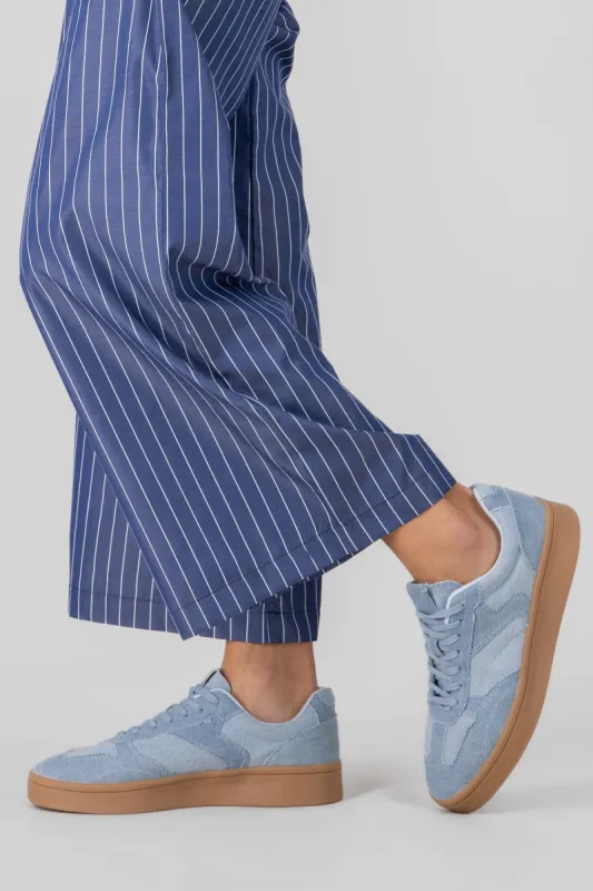 Tenis retro denim contrastes sold by Shasa