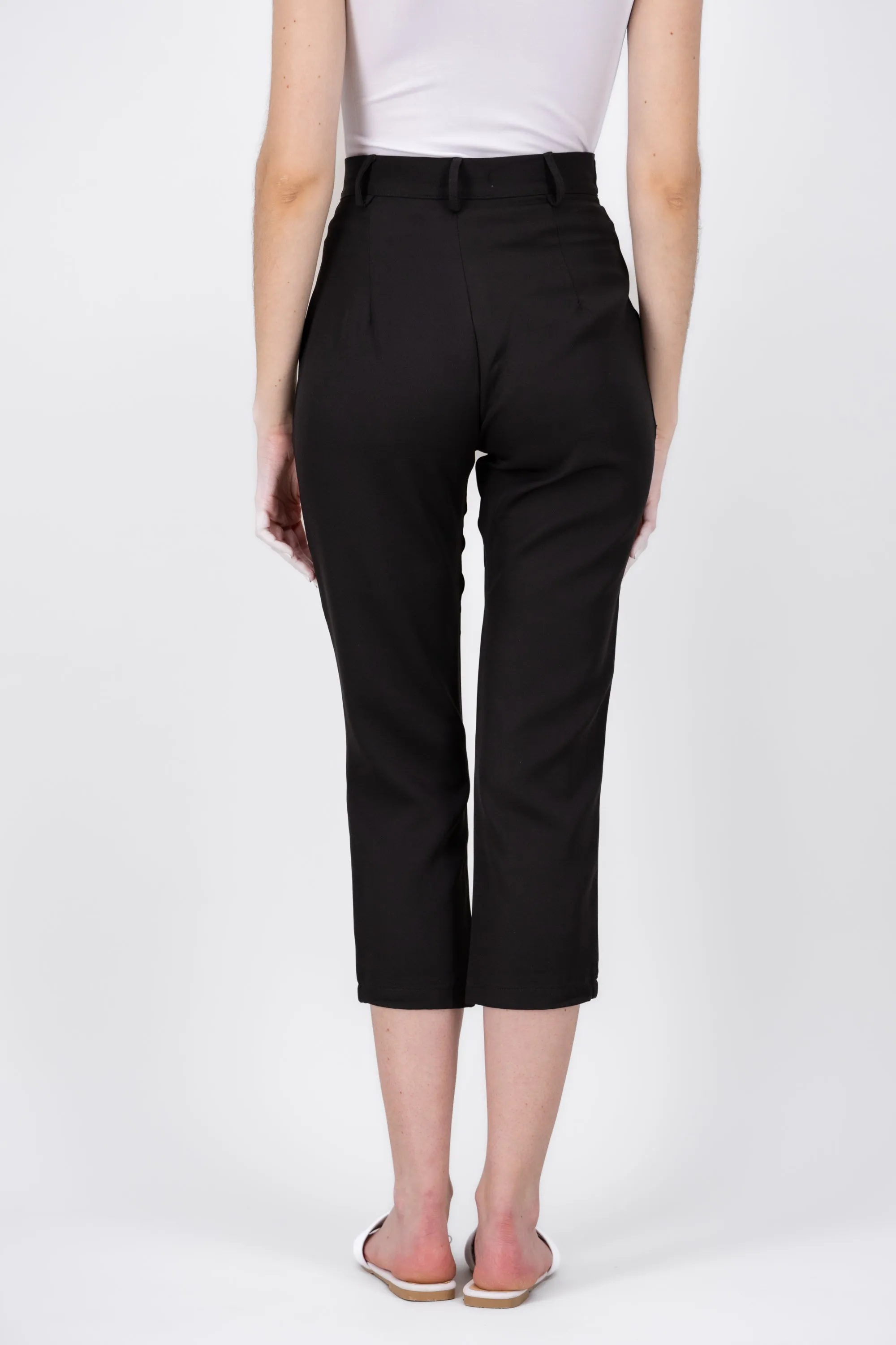 Pantalón Cintura Alta Capri Bolsas sold by Shasa product image thumbnail 4