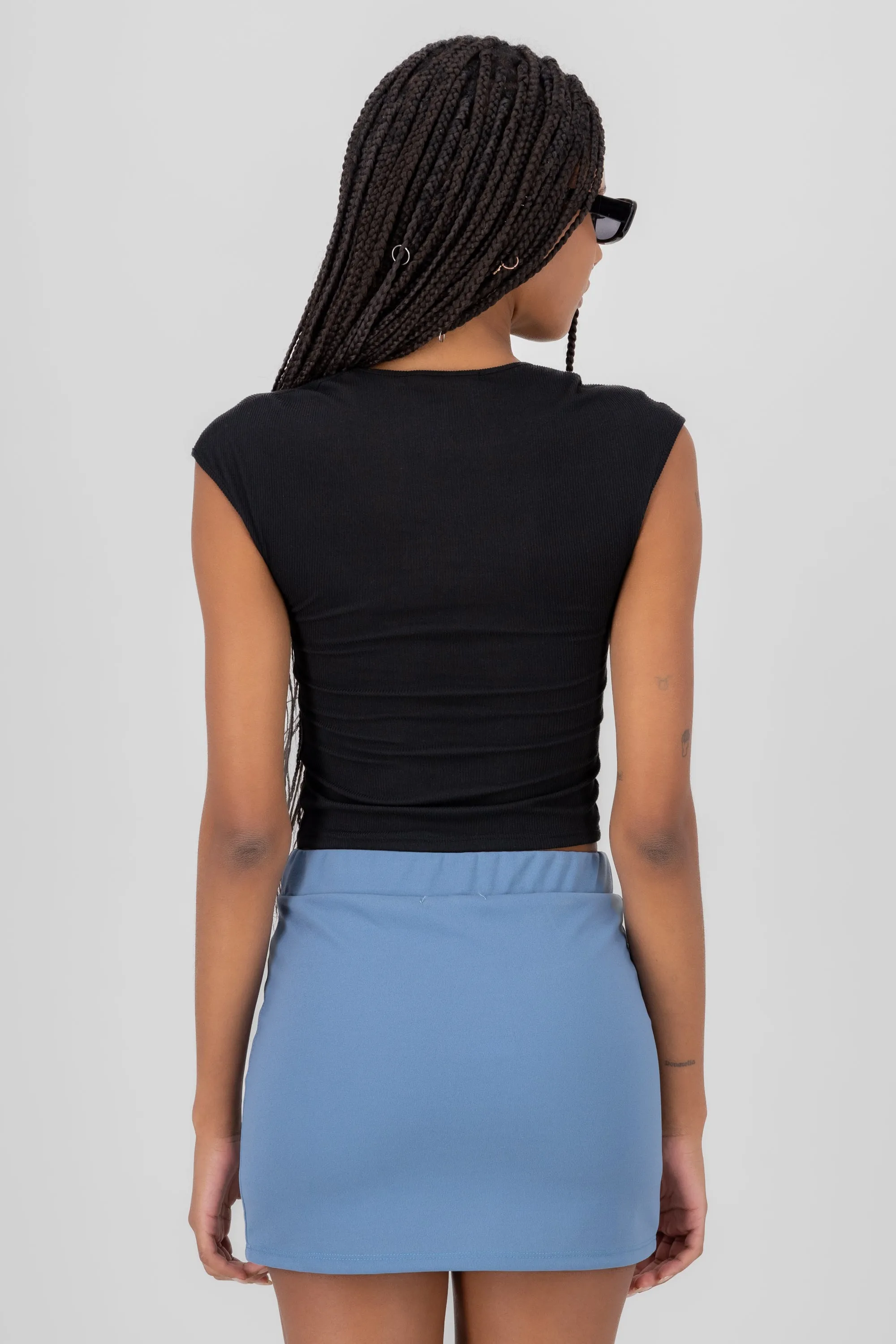 Top escote cuadrado rib sold by Shasa product image thumbnail 4