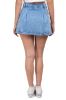 Falda mini denim pinzas sold by Shasa