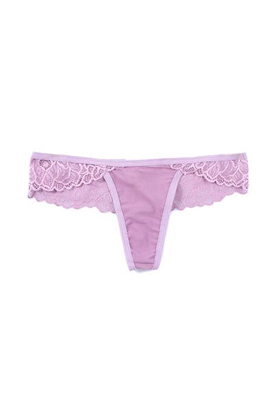 Tanga mesh encaje sold by Shasa