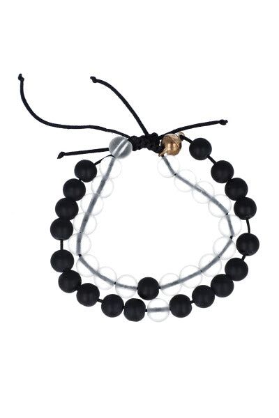 Pulsera imán cuentas bicolor sold by Shasa