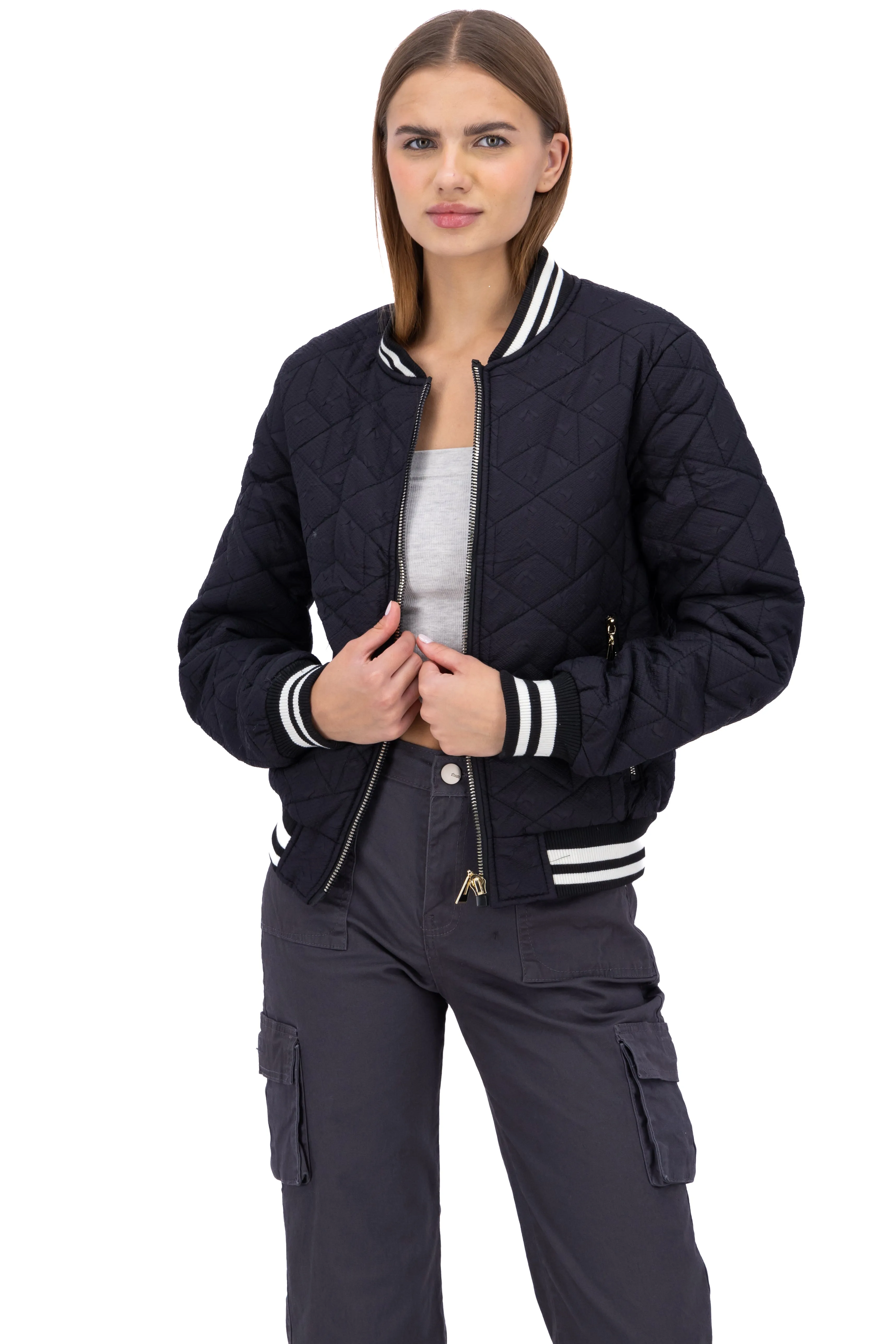 Bomber Detalle Textura sold by Shasa