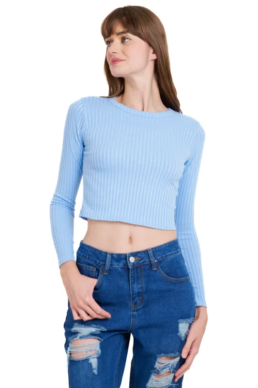 Top manga larga textura sold by Shasa