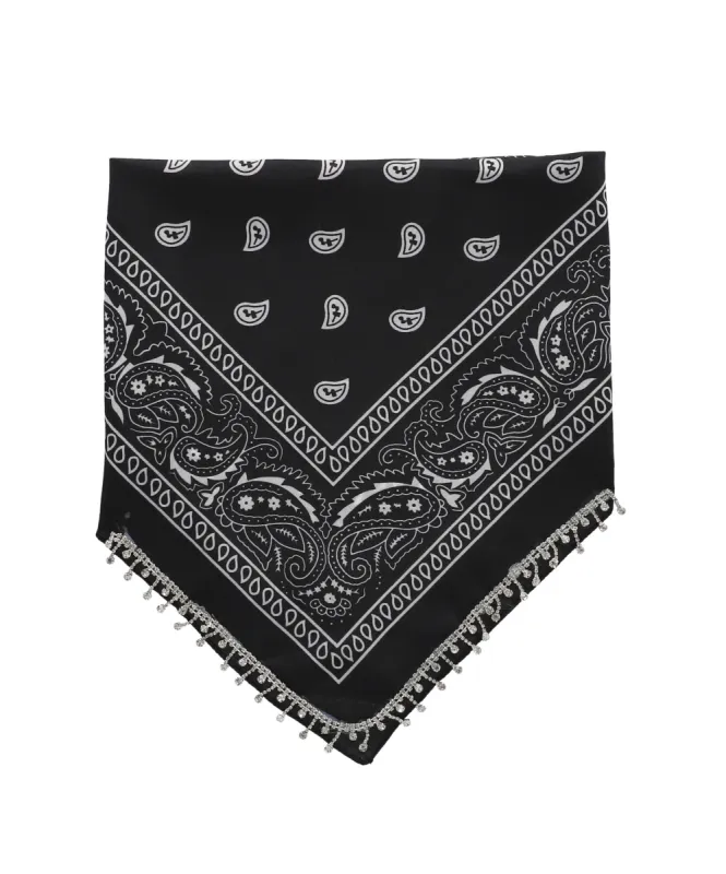 Pañuelo paisley flecos brillos sold by Shasa
