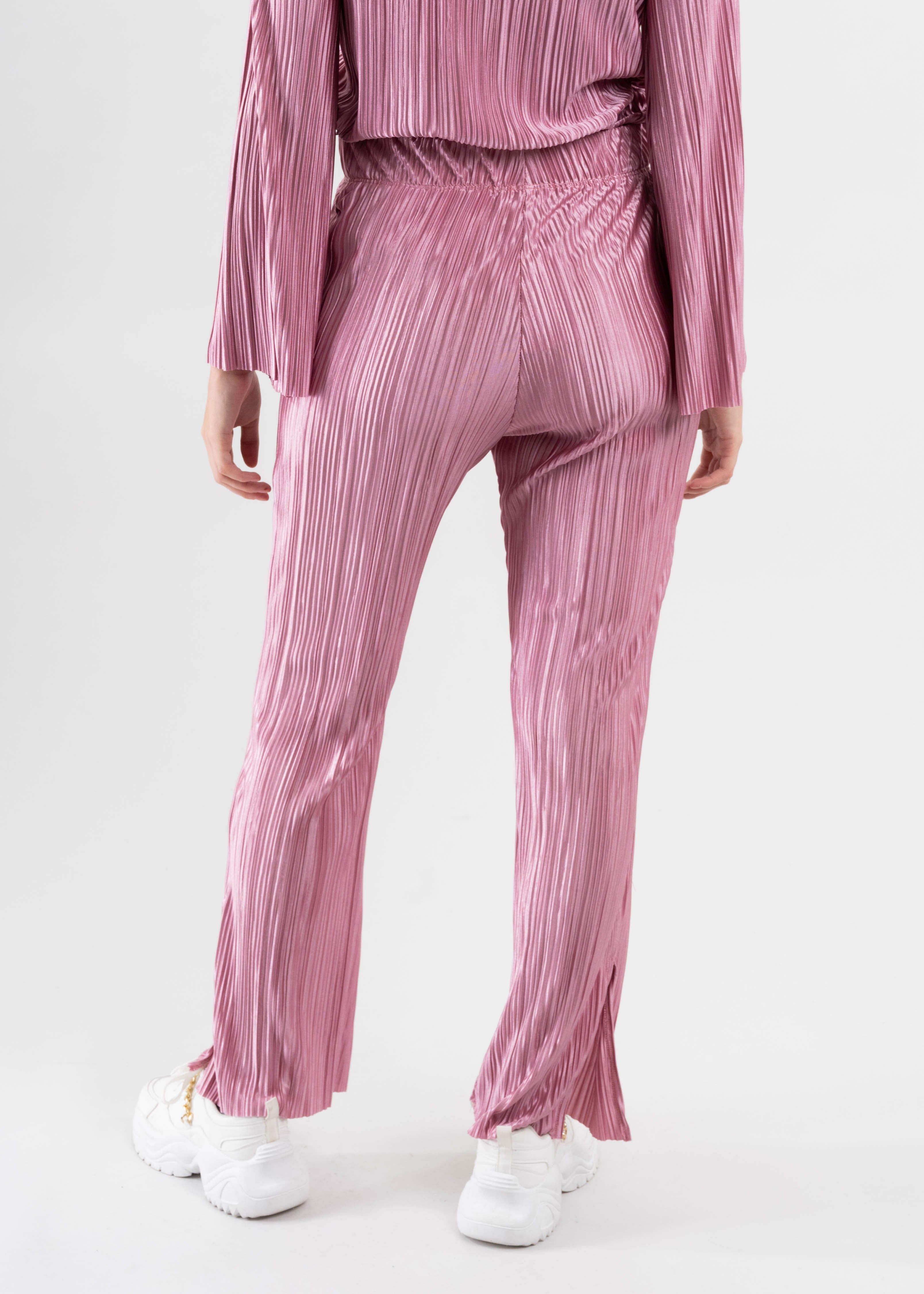 Pantalón recto satín plisado sold by Shasa product image thumbnail 4