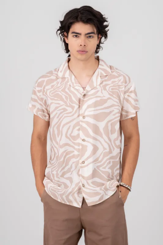 Camisa Resort Manga Corta Sabana sold by Shasa
