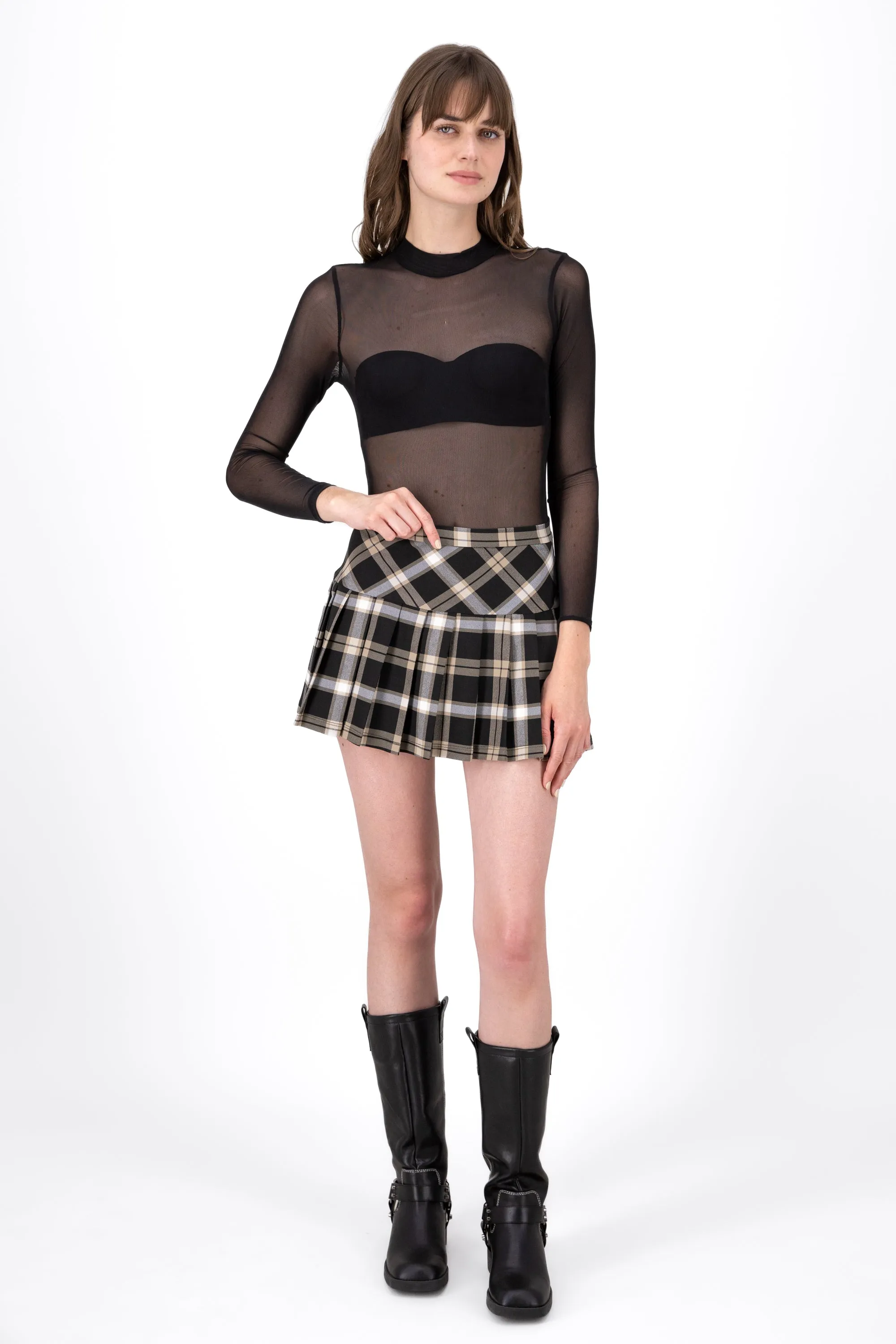 Falda Mini Cuadros Tablas sold by Shasa