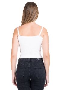 Top tirantes escote lace up sold by Shasa