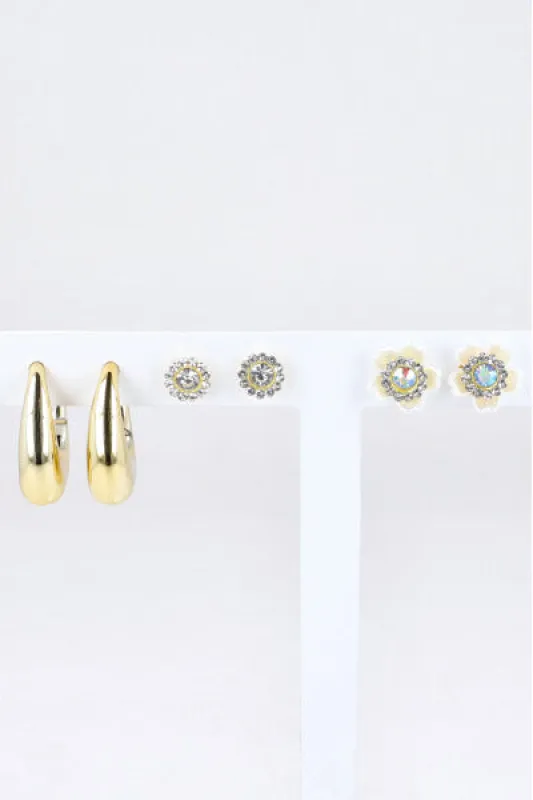 3Pr Arracadas Ovalo sold by Shasa