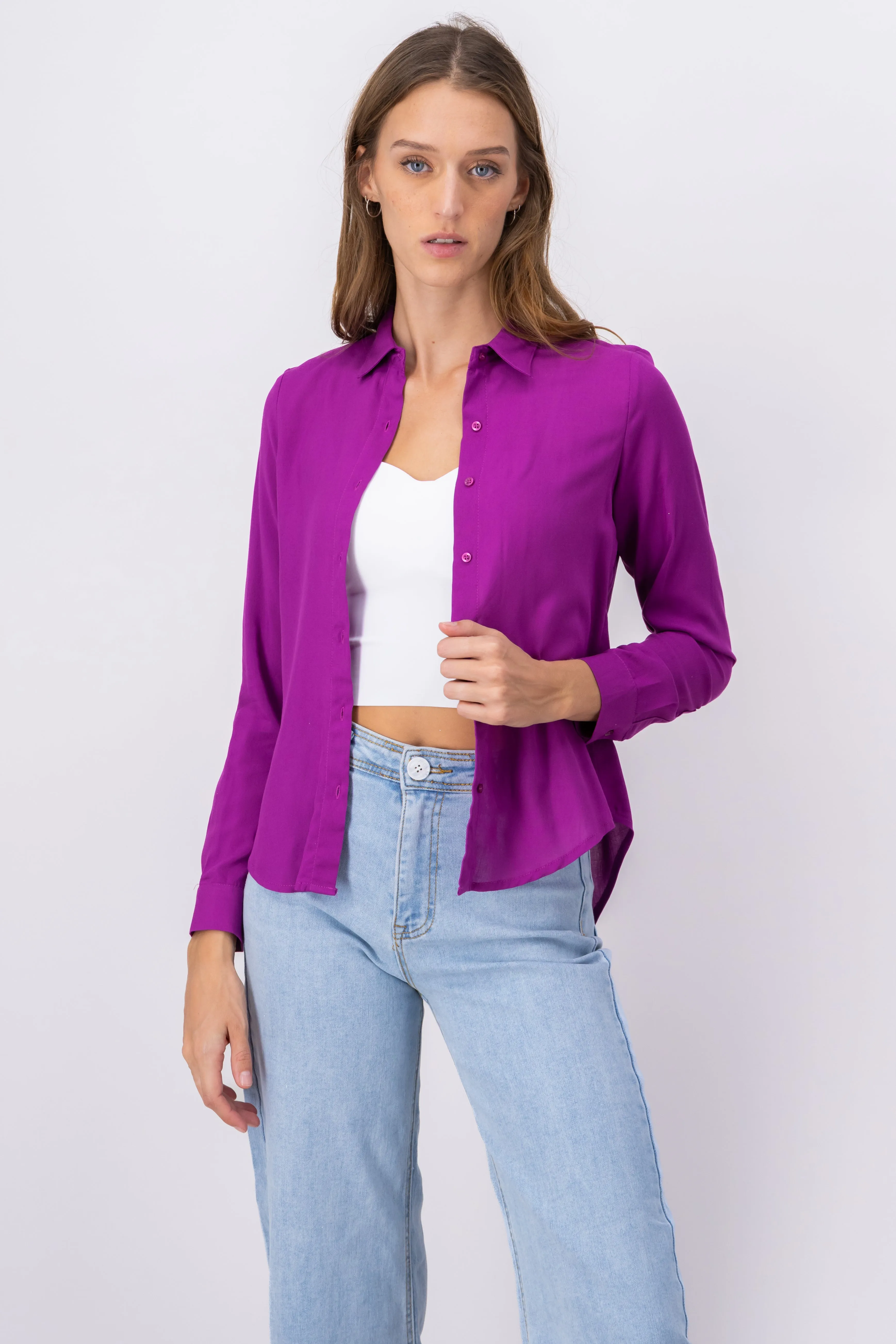 Camisa Manga Larga Lisa sold by Shasa