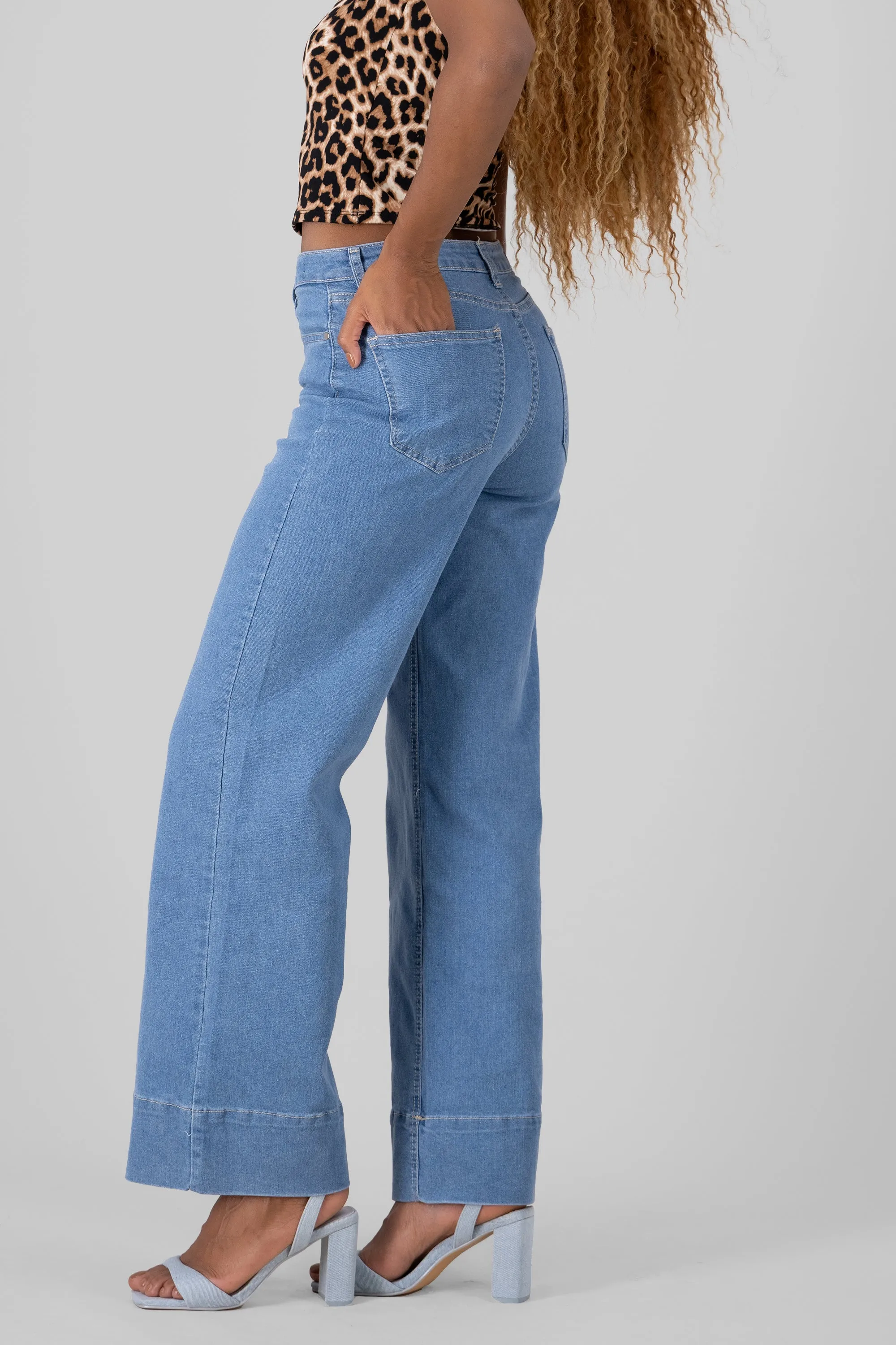 Jeans wide leg dobladillo sold by Shasa product image thumbnail 3