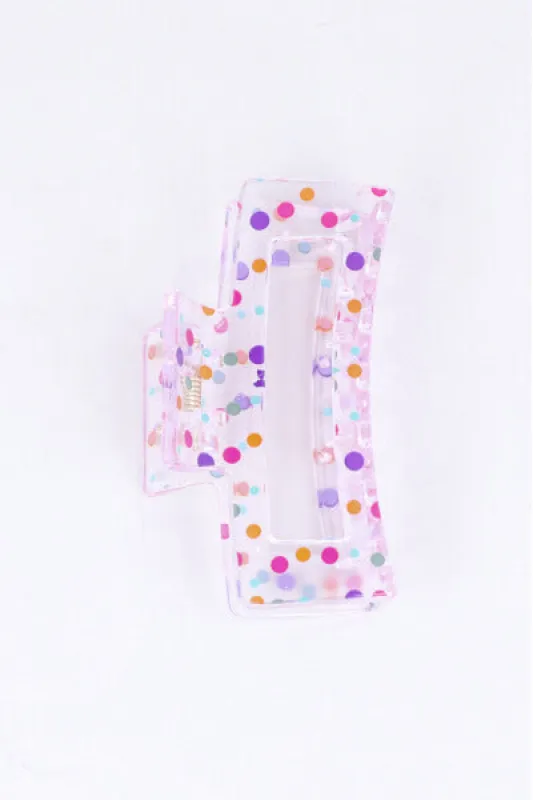 Pinza Rectangular Confeti sold by Shasa